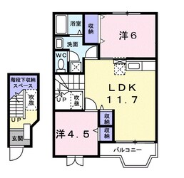 エトワールＫ・Ａの物件間取画像